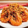 姚佩妘 的 避風塘炒蝦 cooksnap