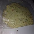 El cooksnap de Cinthia Vallejos cuando hizo Hamburguesas veganas de porotos de soja.
