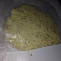 El cooksnap de Cinthia Vallejos cuando hizo Hamburguesas veganas de porotos de soja.