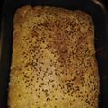 El cooksnap de María Noel Mercado cuando hizo Torta de fiambre licuada.