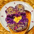 Cooksnap của Nguyễn Hoàng Yến khi họ làm theo món Bánh khoai lang tím 🍠