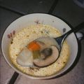 El cooksnap de Laura Aldana cuando hizo Sopa de patatas checa (bramboračka).