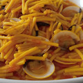 El cooksnap de Eduardo Gutiérrez cuando hizo Fideos con almejas al brandy.
