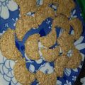 El cooksnap de Silvina Tullio cuando hizo Alfajores de coco y avena.