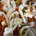El cooksnap de astrid badia cuando hizo Ensalada de lentejas y queso.