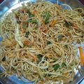 Subhasree Santra's cooksnap of when they made ঝটপট ভেজ চাউমিন(Jhotpot veg chowmein recipe in bengali).
