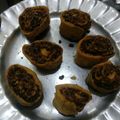Lila Gupta's cooksnap of when they made Bakarwadi.