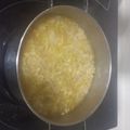 El cooksnap de Ivan cuando hizo Sopas de ajo.