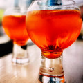 El cooksnap de Arianne cuando hizo Cocktail sabor sandía.