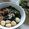 รูป Cooksnap ของ Newjiew เมื่อเขาทำ ก๋วยเตี๋ยว(บะหมี่)ลูกชิ้นหมูตุ๋น