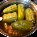 Cooksnap của Huế Lâm khi họ làm theo món Khổ qua đèo nhồi thịt 😁(Khổ qua nhà trồng nhé)