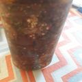 El cooksnap de Diana Lutrez cuando hizo Berenjenas en escabeche.