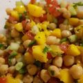 El cooksnap de Gloria Emma cuando hizo Ensalada de garbanzos y mano tipo Sonia.