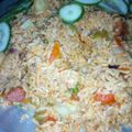 Joan 's cooksnap of when they made Pilau.