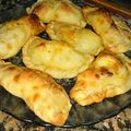 El cooksnap de Lujan Valeiras cuando hizo Empanadas de queso y huevo .