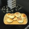 El cooksnap de Enma Gil cuando hizo Pan de hamburguesa.