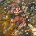 El cooksnap de @tesa.cuina cuando hizo Lentejas con chorizo y morcilla.
