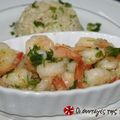 Cooksnap από Λυδια Φωκα στη συνταγή Risotto με σαμπάνια και γαρίδες