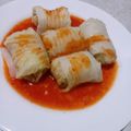 Cooksnap dari Aatiah Al untuk resep #664. Sawi Putih Gulung Isi Ayam