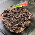 El cooksnap de astrid badia cuando hizo Natillas de oreo con chucherías (Halloween).