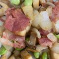 湯小舒 的 蒜香奶油培根杏鮑菇/簡易家常菜 cooksnap