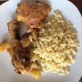 El cooksnap de Marce Sepúlveda cuando hizo Pollo al horno con naranjas y cerveza.