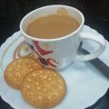 Aruna Thapar का कुकस्नैप जब उन्होंने गुड़ वाली चाय(Gud ki chai recipe in Hindi) बनाया था।