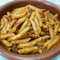 El cooksnap de Juan Carlos Murillo Rincón cuando hizo Macarrones con salsa de tomate y chorizo.