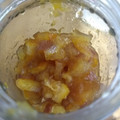 El cooksnap de Angeles cuando hizo Mermelada con una manzana una naranja reducida en azúcar 🍏🍎🍊.