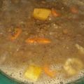El cooksnap de Rafaela Duran cuando hizo Lentejas con plátano.