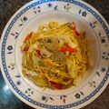 Cooksnap dari S. Aslamia untuk resep Mie kuning tumis pedas