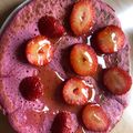Cooksnap από Margarita Margariti στη συνταγή Κρέπες με παντζάρι, παρμεζάνα, Philadelphia και ρόκα