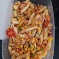 Cooksnap de margarida lameiras quando cozinhou Salada de Macarrão com Atum e Molho de Iogurte.