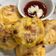 Cooksnap Che Bella semasa beliau membuat Muffin Telur Simple.