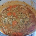 Violetta Bartos Cooksnap-ja, amikor elkészítette a(z) Sárgarépás kelkáposzta főzelék, fokhagymás hússal receptet.