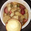 sweetz4real's cooksnap of when they made Smothered smoked sausage and potatoes.