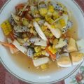 รูป Cooksnap ของ Thnaphorn Yong เมื่อเขาทำ ยำผลไม้รวม