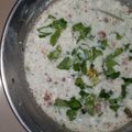 nevaeh shishodia's cooksnap of when they made Bathua Raita.
