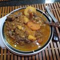 El cooksnap de Jorge cuando hizo Guiso de lentejas.