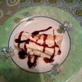 El cooksnap de Elena Puertas cuando hizo Flan de turrón.