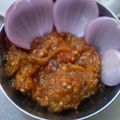 kavita's cooksnap of when they made Baingan bartha.