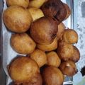 El cooksnap de luciana cuellar cuando hizo Buñuelos dulces.