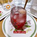 Cooksnap Mahadiah semasa beliau membuat Sirap Laici Selasih.