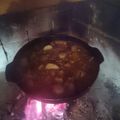 El cooksnap de carboni345 cuando hizo Bifes a la criolla.