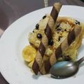 Cooksnap dari Vivi Meizuri Winokan untuk resep Puding roti tawar kukus kismis keju yummy