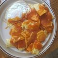 El cooksnap de Oswaldo Villordo Morales cuando hizo Chilaquiles en Salsa Roja.