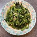 Yen 的 沙茶炒空心菜 cooksnap