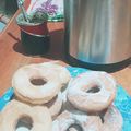 El cooksnap de Maru Vera Godoy cuando hizo Donuts  o Rosquitas.