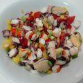 El cooksnap de Mark cuando hizo Salpicón de marisco súper colorido!☀️🌈.