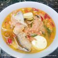 Cooksnap dari siti hasanah untuk resep Sup Kepala Dan Tulang Ikan Salmon